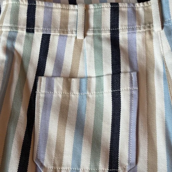 Tory Burch Wide leg crop military canvas pants 🤩 - Picture 10 of 16